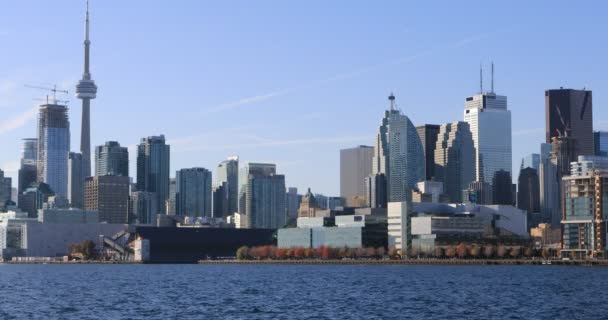 4K UltraHD Vista del horizonte de Toronto, Ontario — Vídeos de Stock