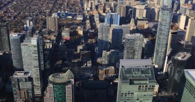 Toronto üzerinde 4 k Ultrahd havadan görünümü