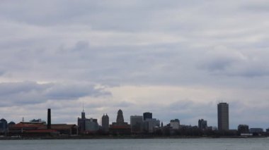 Buffalo siluetinin 4K UltraHD Zaman Çizelgesi