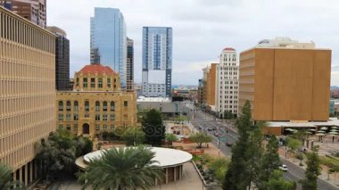 4k Ultrahd Timelapse Phoenix, Arizona çekirdek üzerinde aşağı bakıyor 