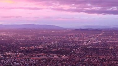 4 k Ultrahd Timelapse manzara Metro Yoldaşlığı günden itibaren gece