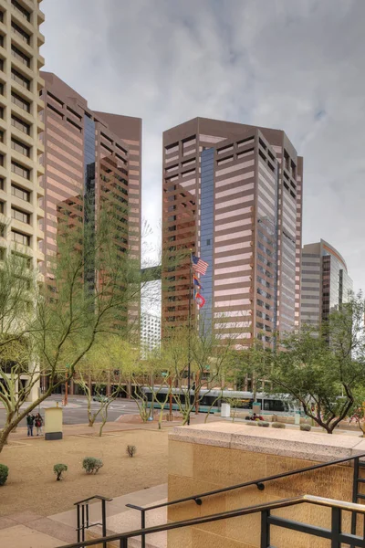 Vertical de escena callejera en Phoenix, Arizona — Foto de Stock