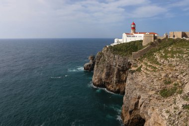 Cape St. Vincent deniz feneri nearsagres, Portekiz