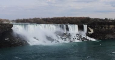 4k Ultrahd American Falls güneşli bir günde