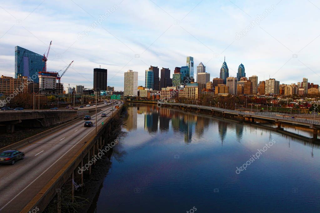 View of Philadelphia, Pennsylvania skyline