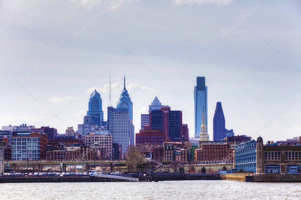 Philadelphia across the Delaware River