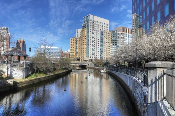 Vista del centro de Providence, Rhode Island —  Fotos de Stock