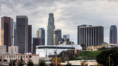 4k Ultrahd Timelapse Los Angeles şehir merkezinin