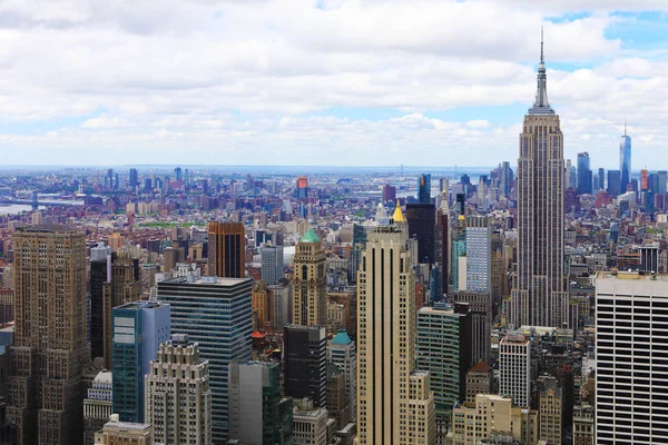 Центрі Манхеттена зі світлим днем — стокове фото