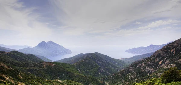 Panorama över Korsika i Frankrike — Stockfoto