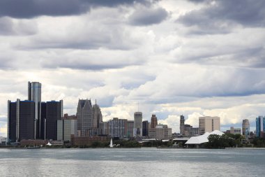 Belle Isle Detroit manzarası