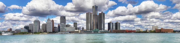 Detroit Skyline Panoraması