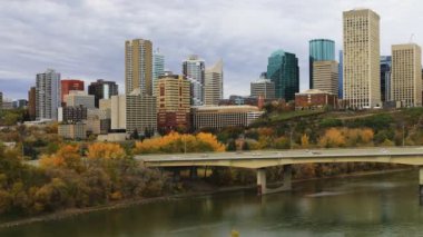 Edmonton Timelapse şehir merkezinde de aşık 4k