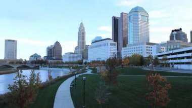 Columbus, Ohio Skyline 4k Timelapse