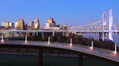 Timelapse Louisville, Kentucky Daybreak 4k