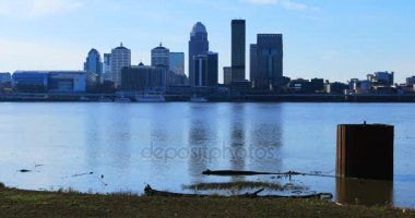 Ohio Nehri 4k Louisville görünümünü