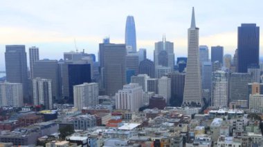 San Francisco manzarası 4k Timelapse