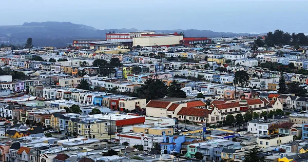 Antenn i San Francisco i Kalifornien — Stockfoto