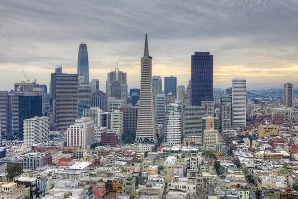 Centrum miasta San Francisco, Kalifornia — Zdjęcie stockowe