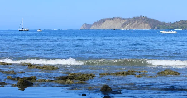 Cena de praia na Costa Rica — Fotografia de Stock