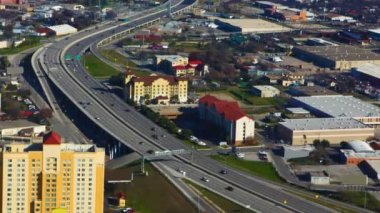 San Antonio Ekspres 4k görünümünü hava timelapse