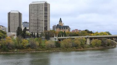 Saskatoon, Kanada 'nın Zaman Çizelgesi 4k sonbaharında yükselişte