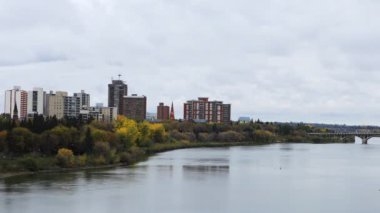 Saskatoon, Kanada 'nın Zaman Çizelgesi 4k sonbaharında yükselişte