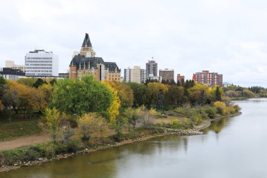 Saskatoon, Kanada nehir ufuk çizgisi