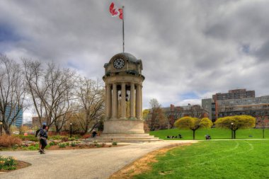 Victoria Park 'taki Saat Kulesi, Kitchener, Ontario, Kanada