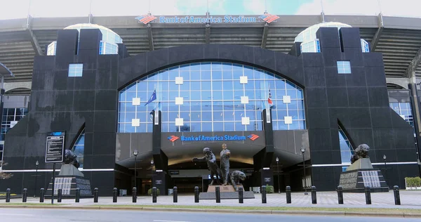 Cena do Estádio Bank of America em Charlotte, Carolina do Norte — Fotografia de Stock