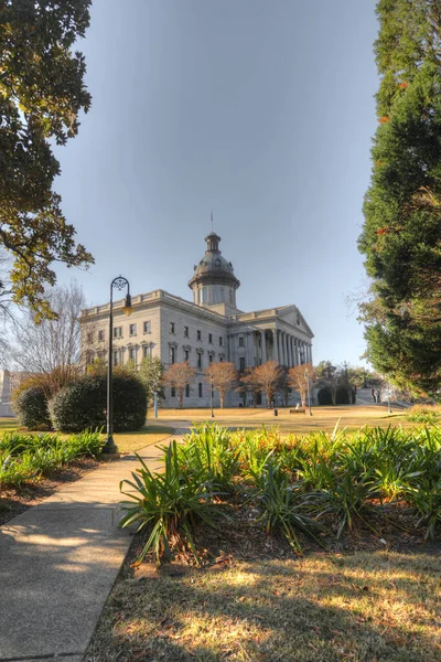 Columbia Carolina Sul Estados Unidos Janeiro 2020 Vertical South Carolina Imagem De Stock