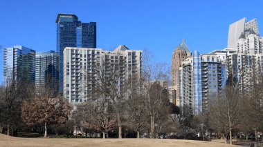 Atlanta, Georgia Güzel bir günde gökyüzü