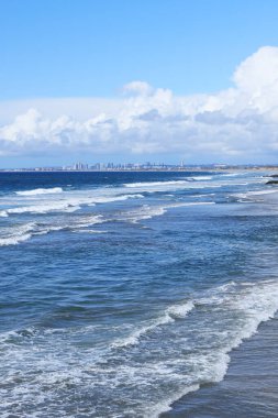 Kaliforniya Imperial Beach 'ten San Diego' nun dikey görüntüsü