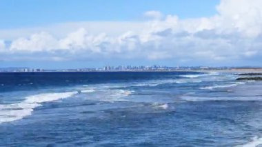 San Diego, California 'nın Zaman Kaynağı Imperial Beach 4K' den görüldü.