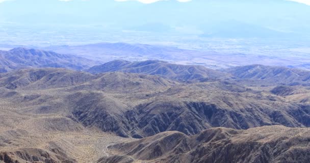 Vista Paisagem Parque Nacional Joshua Tree Califórnia — Vídeo de Stock