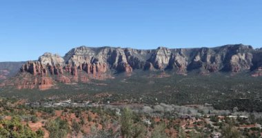 Sedona, Arizona 'daki havalimanı sahnesi, ABD 4K