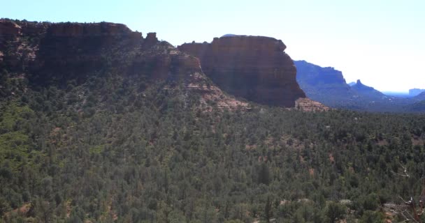 Boynton Vista Trail Sedona Arizona Estados Unidos — Vídeo de stock