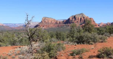Sedona 'daki Fay Patikası manzarası, ABD 4K
