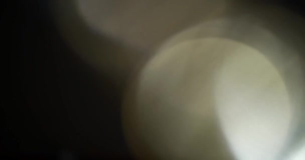 Abstraktes Kristall Bokeh Dunkeln Overlay Hintergrund Für Die Bearbeitung Luminäre — Stockvideo