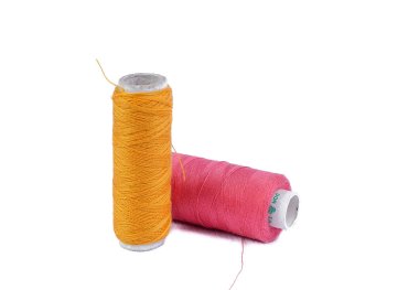 dikiş iplik ve iğne beyaz