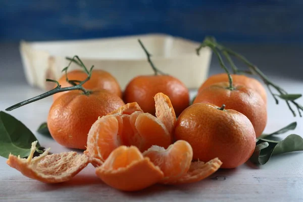 Mandarins Murcia Rich Full Vitamin Cured Sun Honey — Stock Photo, Image