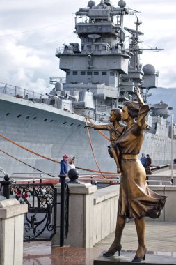 Denizciler Novorossiysk, Rusya'nın eşleri için anıt