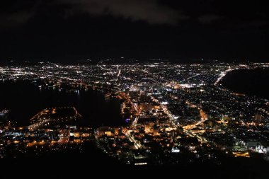 Hakodate Dağı 'nın gece manzarası, dünyanın en iyi üç gece manzarasından biri.