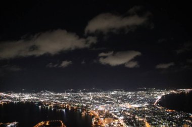 Hakodate Dağı 'nın gece manzarası, dünyanın en iyi üç gece manzarasından biri.