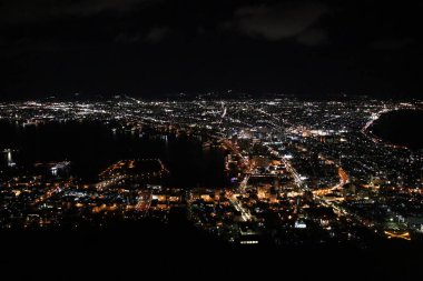 Hakodate Dağı 'nın gece manzarası, dünyanın en iyi üç gece manzarasından biri.