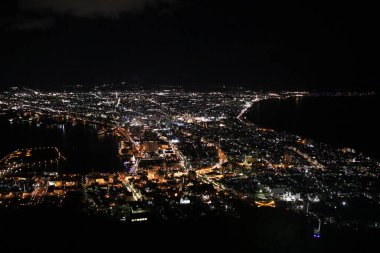 Hakodate Dağı 'nın gece manzarası, dünyanın en iyi üç gece manzarasından biri.