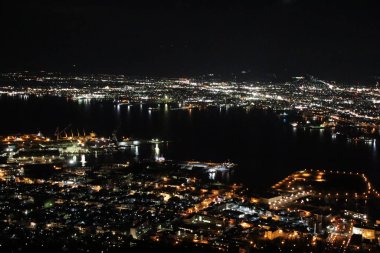 Hakodate Dağı 'nın gece manzarası, dünyanın en iyi üç gece manzarasından biri.
