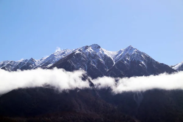 Nanjiabawa Uma Das Dez Montanhas Mais Bonitas China Está Escondida — Fotografia de Stock