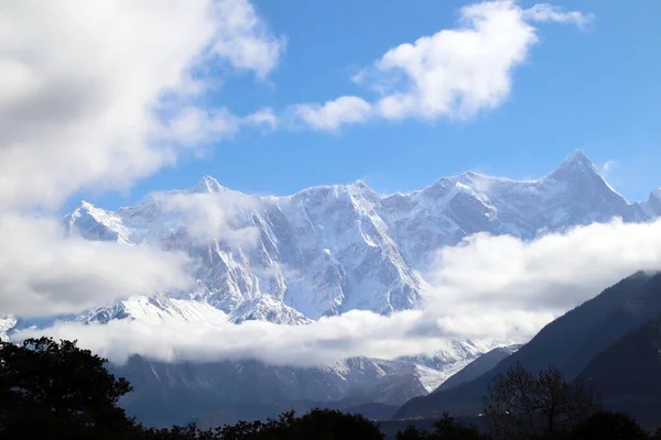Nanjiabawa Una Las Diez Montañas Más Bellas China Está Escondida — Foto de Stock