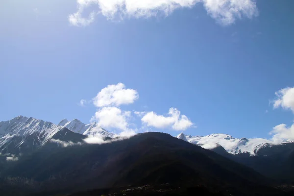 Nanjiabawa Una Delle Dieci Montagne Più Belle Della Cina Nascosta — Foto Stock